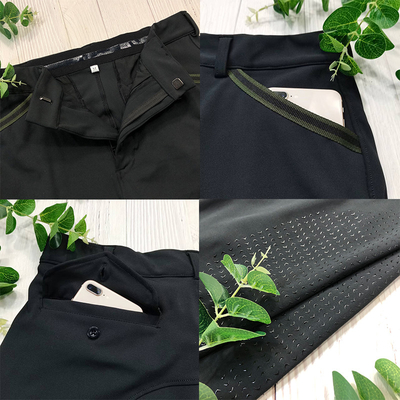 Knee Silicone Horse Riding Tights For Men Quick Dry Technical Fabrics Equestrian Pants