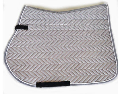 Custom Logo Reflective Silver Equestrian Saddle Pads Horsing Equipment In Spring