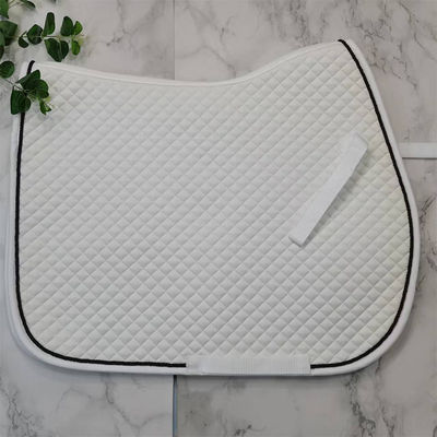 Cotton Quilted All Purpose Horse Saddle Pads Custom Reflective Color