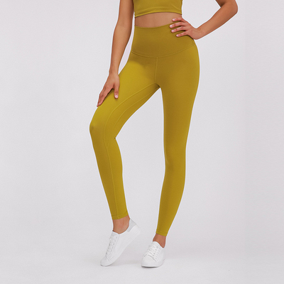Athletic Gym Tummy Control Workout Leggings Naked Feel Active Stretch