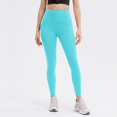 Naked Feel Yoga Pants Capri Active Female Stretch Workout Fitness Leggings