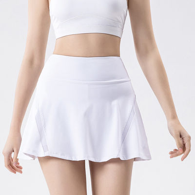75% Nylon Womens Golf Clothes Outdoor Ladies Polyester Cool Feeling Tennis Skirts