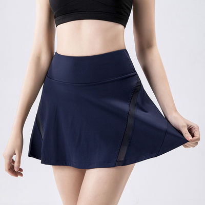 75% Nylon Womens Golf Clothes Outdoor Ladies Polyester Cool Feeling Tennis Skirts
