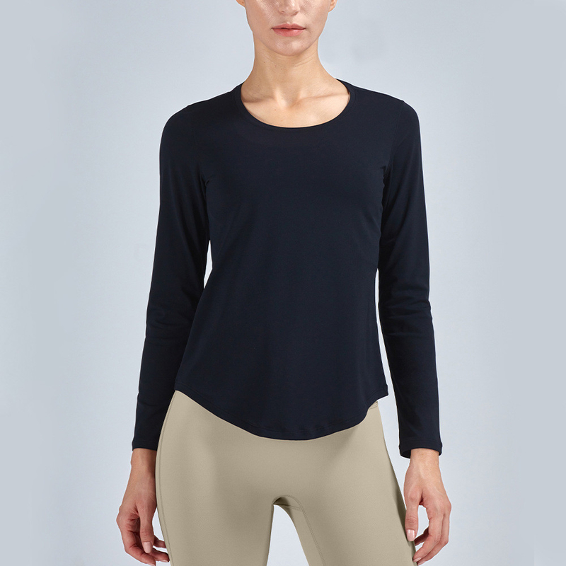 ODM Ladies Horse Riding Tops High Stretch Equestrian Thin Base Layer For Summer